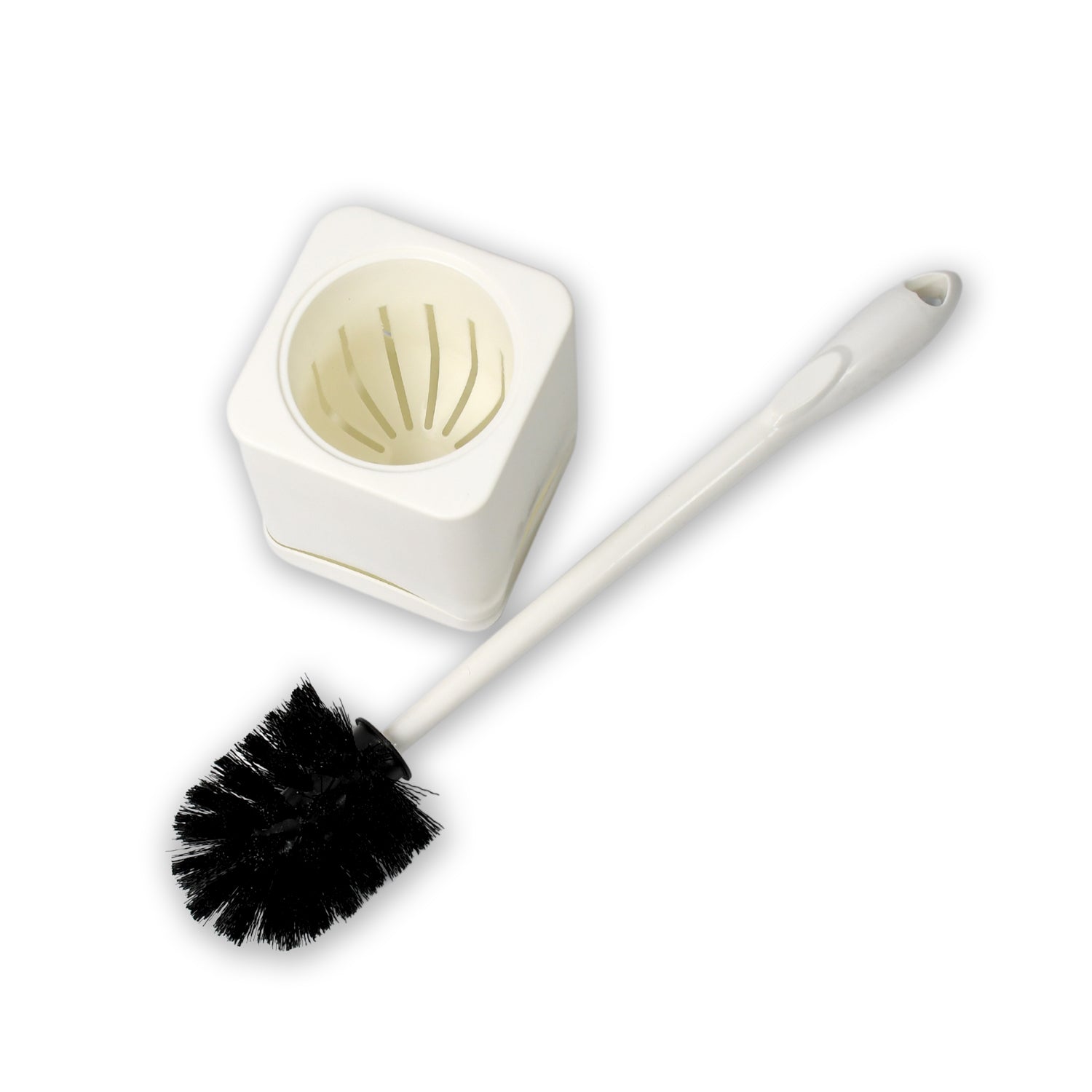 Floor-mounted toilet brush Floor-mounted toilet brush